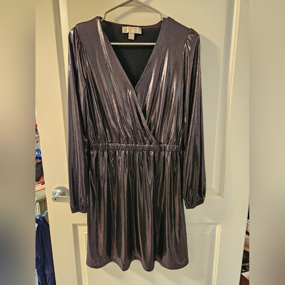 NWOT Michael Kors Metallic Dress Size Small